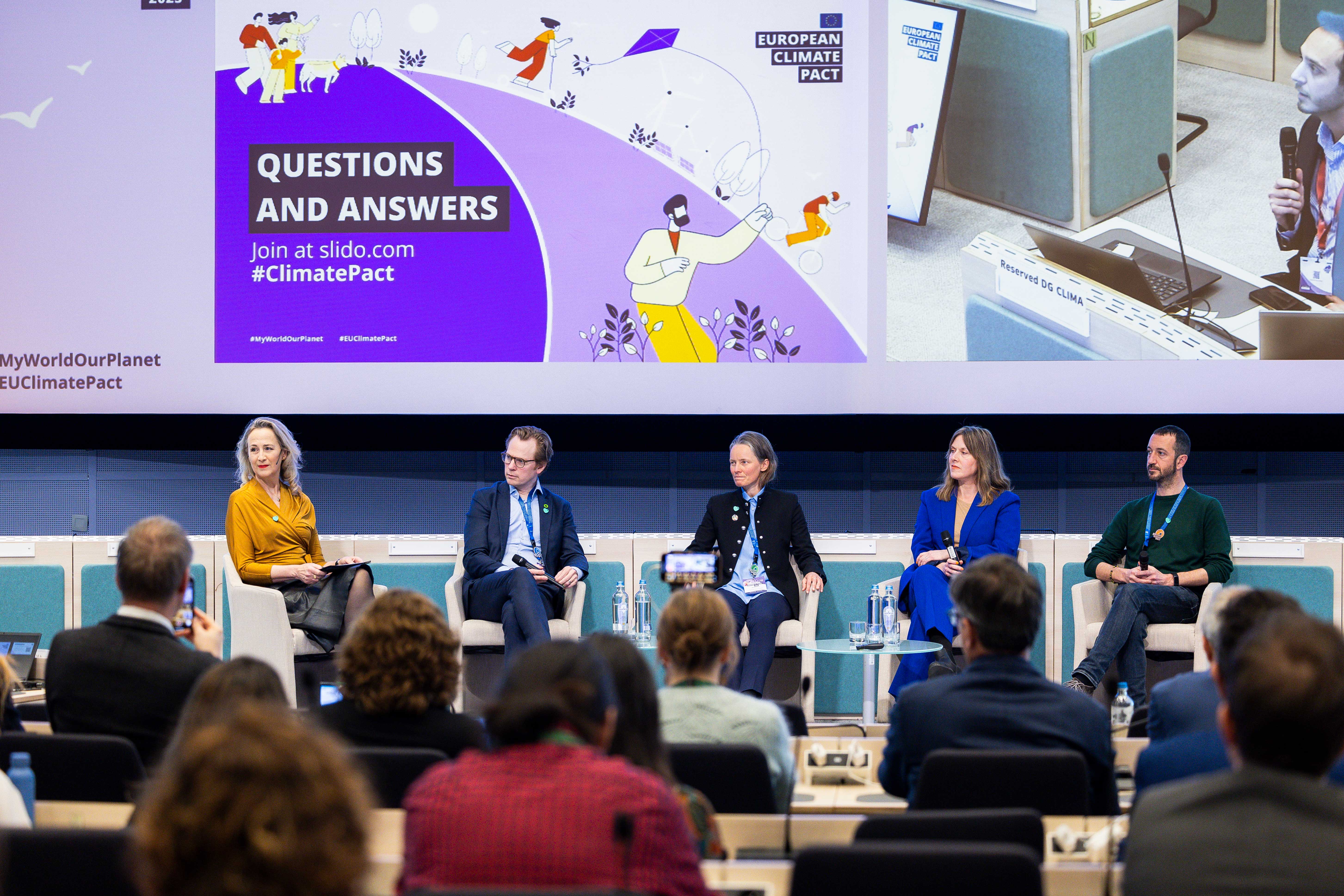 Panel discussions throughout the day brought together EU officials, experts and community voices, creating space for honest dialogue, questions and shared solutions