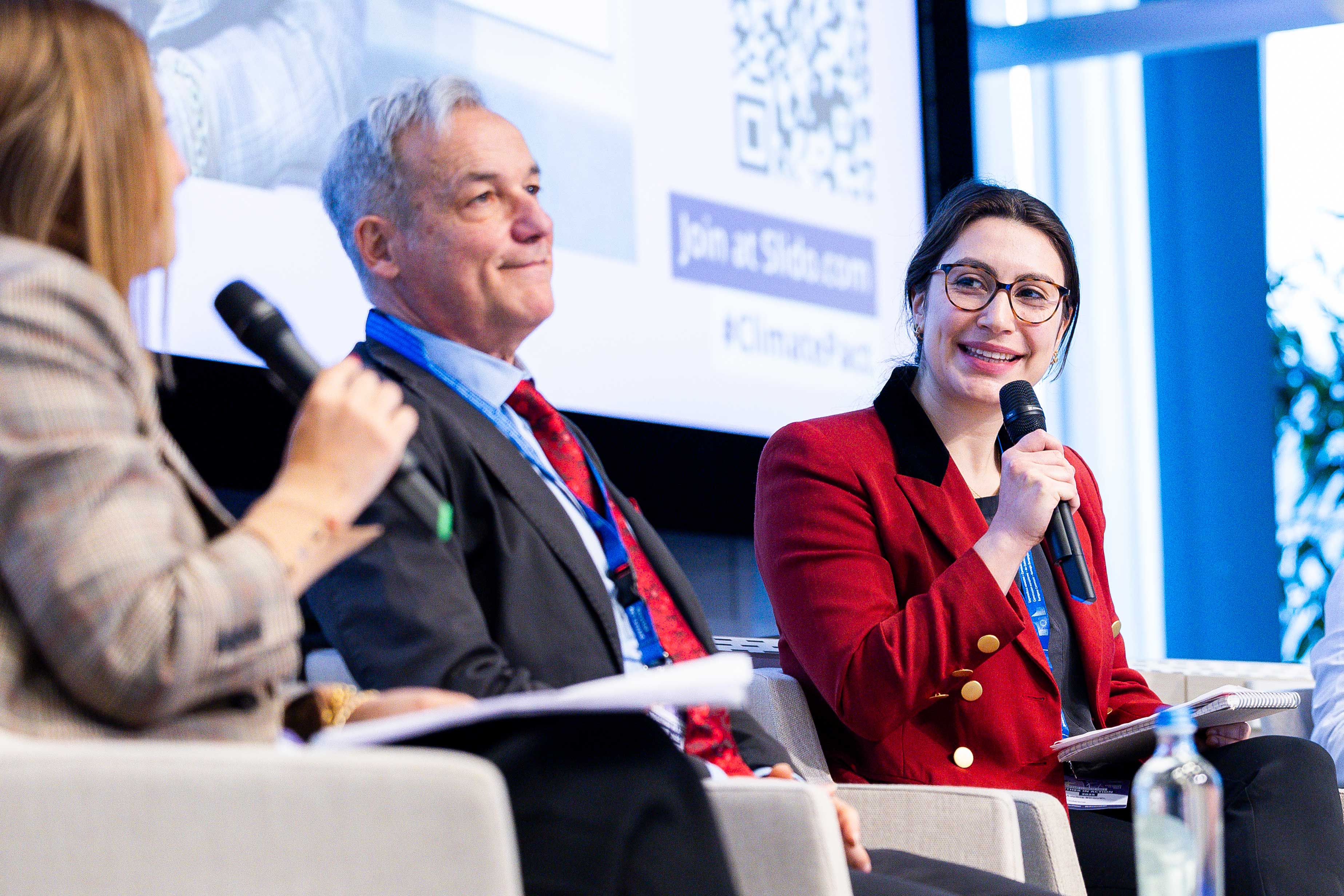 Panel discussions were filled with dynamic exchanges, as experts and participants came together to explore climate solutions